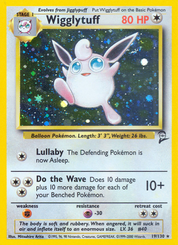 Wigglytuff (19/130) [Base Set 2] | Mega City Incorporated