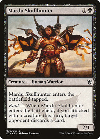 Mardu Skullhunter [Khans of Tarkir] | Mega City Incorporated