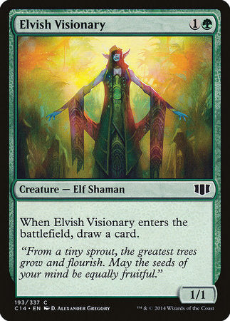 Elvish Visionary [Commander 2014] | Mega City Incorporated