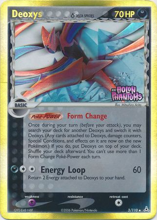 Deoxys (3/110) (Delta Species) (Stamped) [EX: Holon Phantoms] | Mega City Incorporated