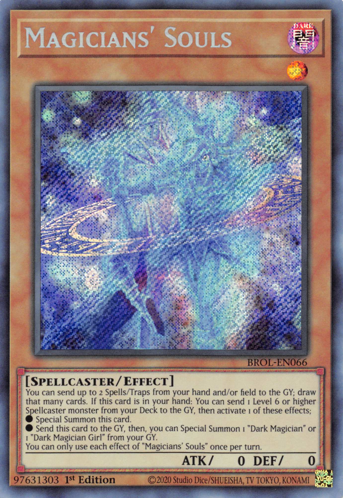 Magicians' Souls [BROL-EN066] Secret Rare | Mega City Incorporated