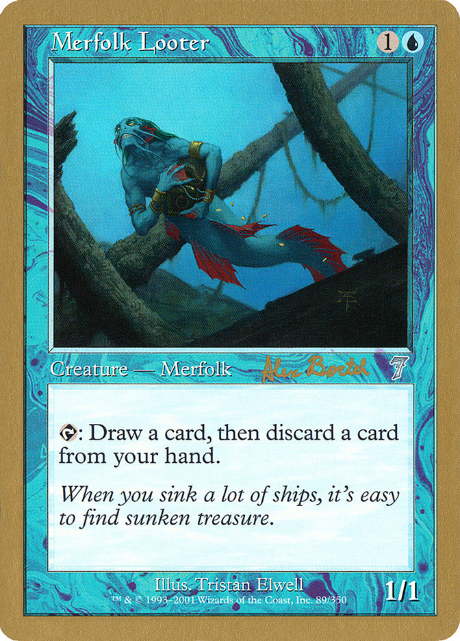 Merfolk Looter (Alex Borteh) [World Championship Decks 2001] | Mega City Incorporated