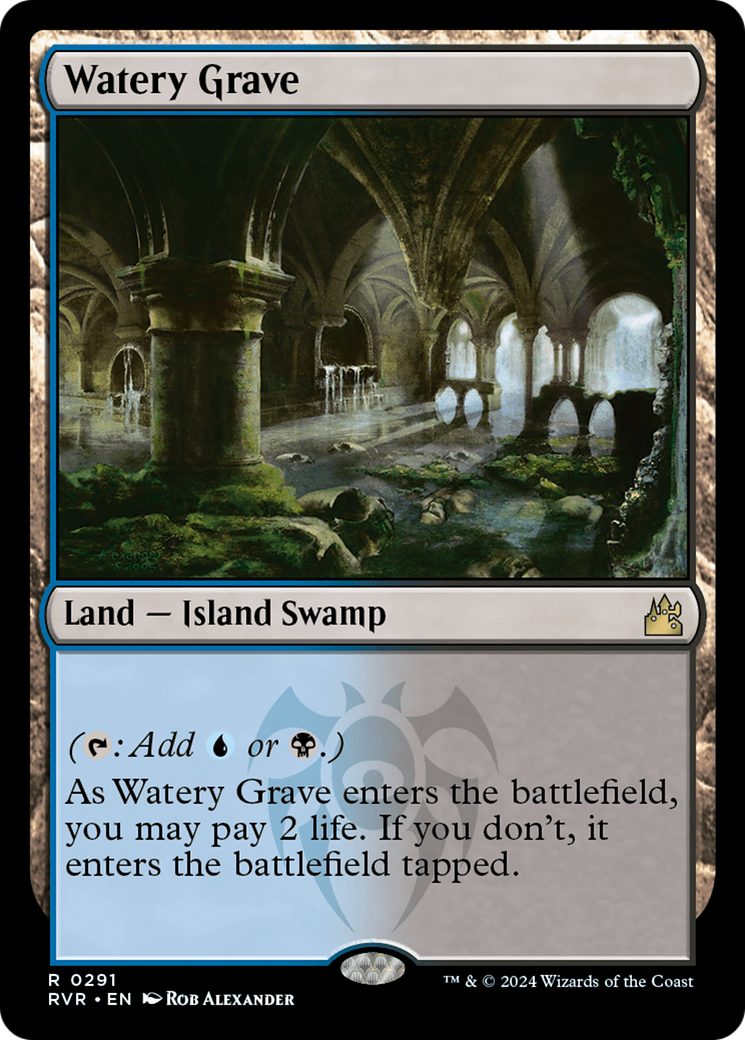 Watery Grave [Ravnica Remastered] | Mega City Incorporated