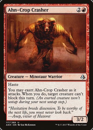 Ahn-Crop Crasher [Amonkhet] | Mega City Incorporated