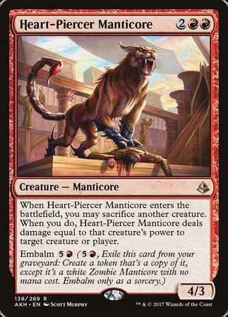 Heart-Piercer Manticore [Amonkhet] | Mega City Incorporated