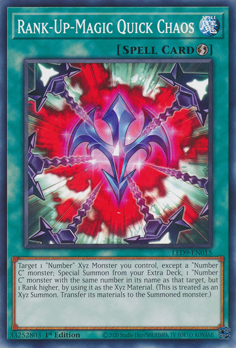 Rank-Up-Magic Quick Chaos [LED9-EN015] Common | Mega City Incorporated