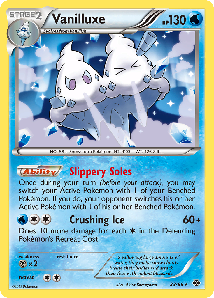 Vanilluxe (33/99) [Black & White: Next Destinies] | Mega City Incorporated