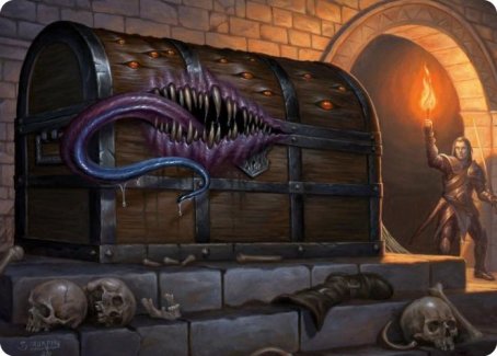 Mimic Art Card [Dungeons & Dragons: Adventures in the Forgotten Realms Art Series] | Mega City Incorporated