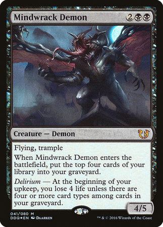 Mindwrack Demon [Duel Decks: Blessed vs. Cursed] | Mega City Incorporated