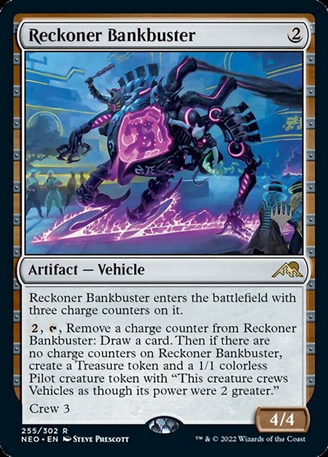 Reckoner Bankbuster (Promo Pack) [Kamigawa: Neon Dynasty Promos] | Mega City Incorporated