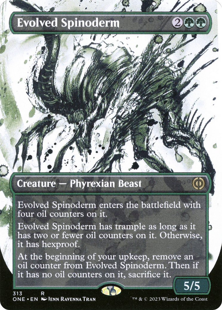 Evolved Spinoderm (Borderless Ichor) [Phyrexia: All Will Be One] | Mega City Incorporated