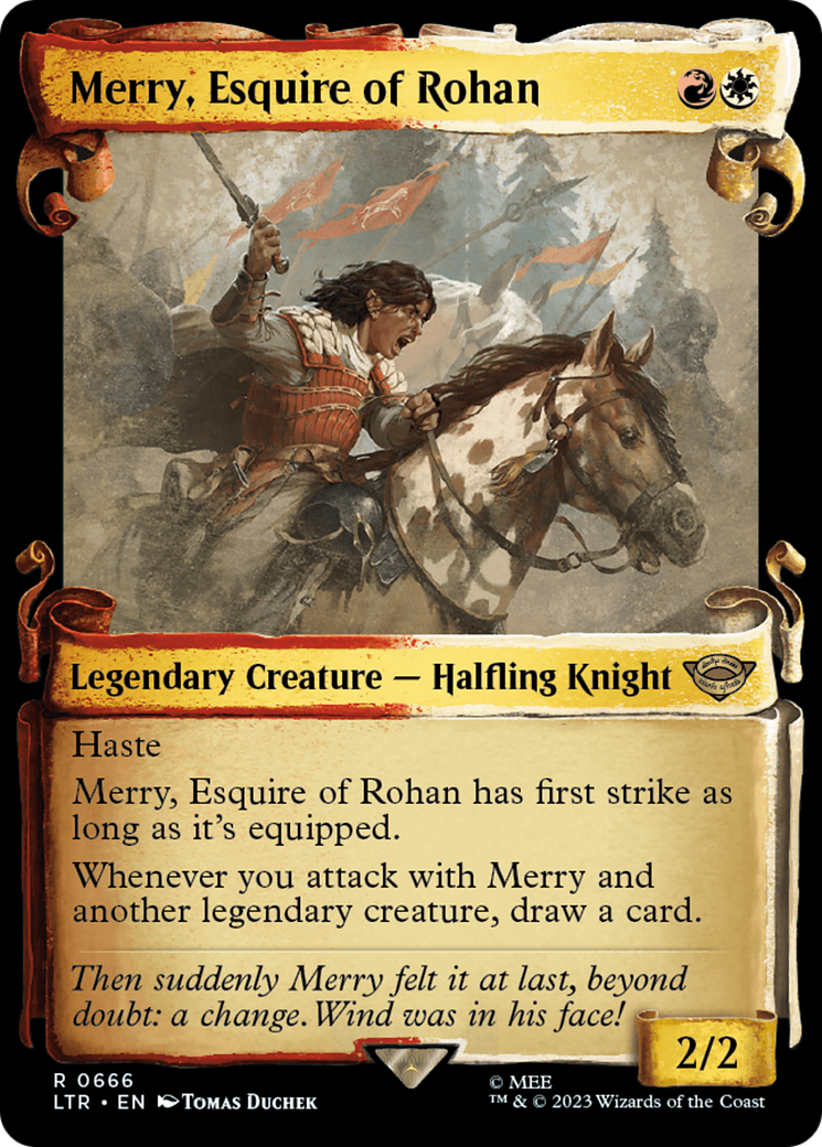 Merry, Esquire of Rohan [The Lord of the Rings: Tales of Middle-Earth Showcase Scrolls] | Mega City Incorporated