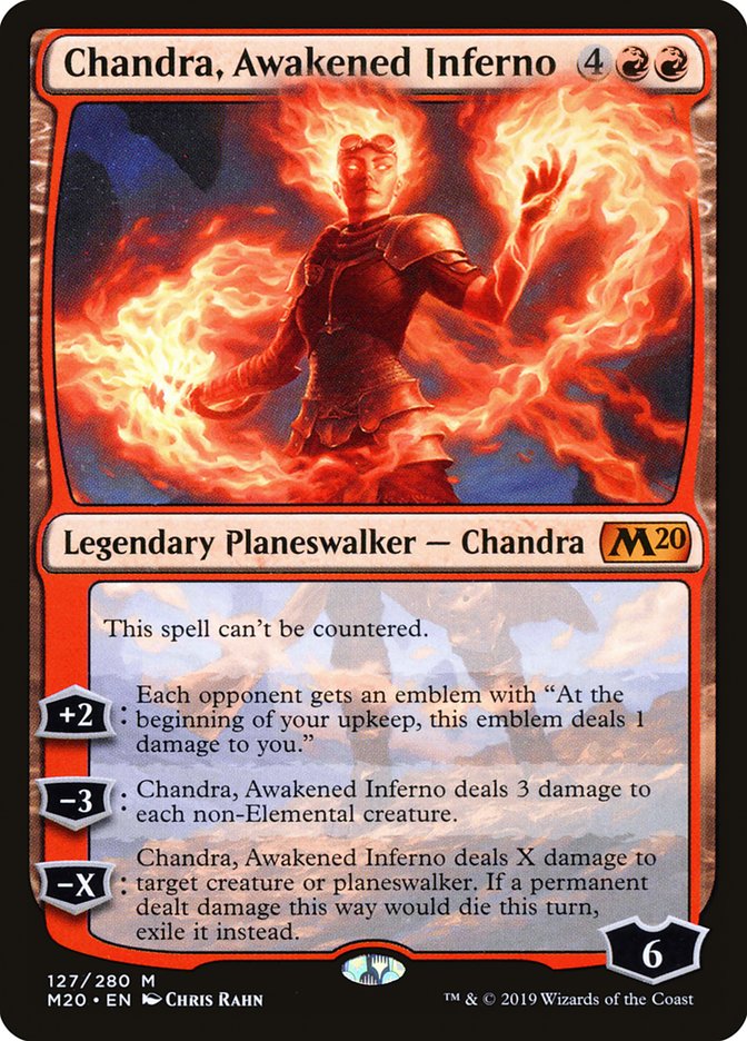 Chandra, Awakened Inferno [Core Set 2020] | Mega City Incorporated