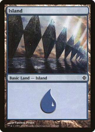 Island (236) [Rise of the Eldrazi] | Mega City Incorporated
