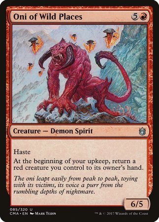 Oni of Wild Places [Commander Anthology] | Mega City Incorporated
