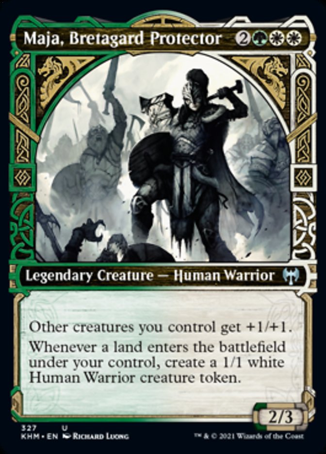 Maja, Bretagard Protector (Showcase) [Kaldheim] | Mega City Incorporated