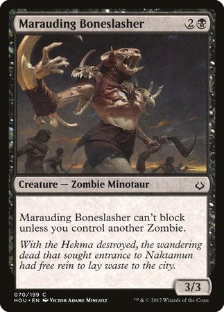 Marauding Boneslasher [Hour of Devastation] | Mega City Incorporated