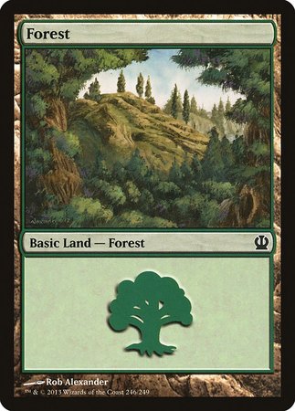 Forest (246) [Theros] | Mega City Incorporated