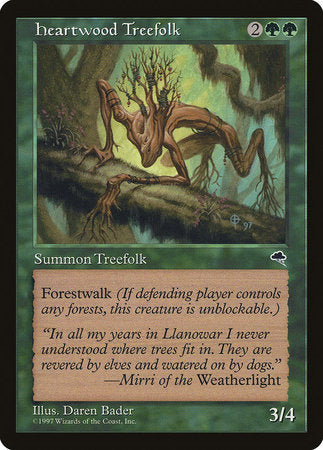 Heartwood Treefolk [Tempest] | Mega City Incorporated