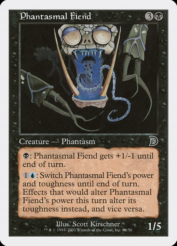 Phantasmal Fiend (Black Background) [Deckmasters] | Mega City Incorporated