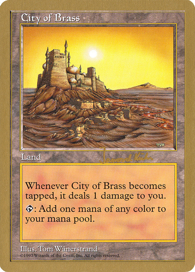 City of Brass (Janosch Kuhn) [World Championship Decks 1997] | Mega City Incorporated