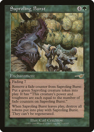 Saproling Burst [Nemesis] | Mega City Incorporated
