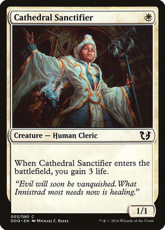 Cathedral Sanctifier [Duel Decks: Blessed vs. Cursed] | Mega City Incorporated