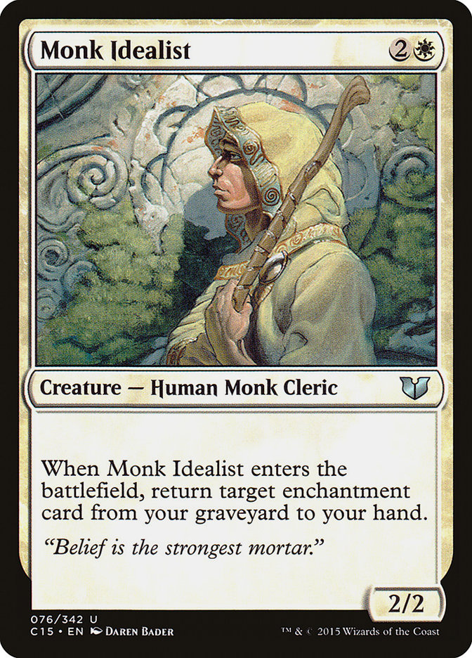 Monk Idealist [Commander 2015] | Mega City Incorporated