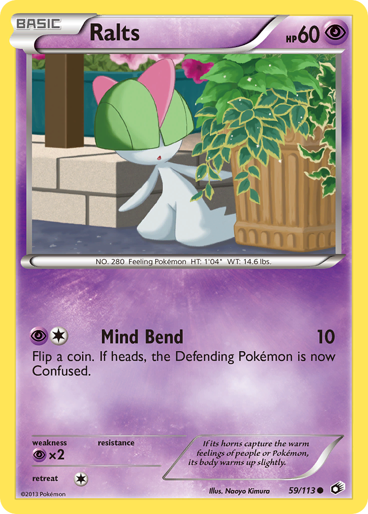 Ralts (59/113) [Black & White: Legendary Treasures] | Mega City Incorporated