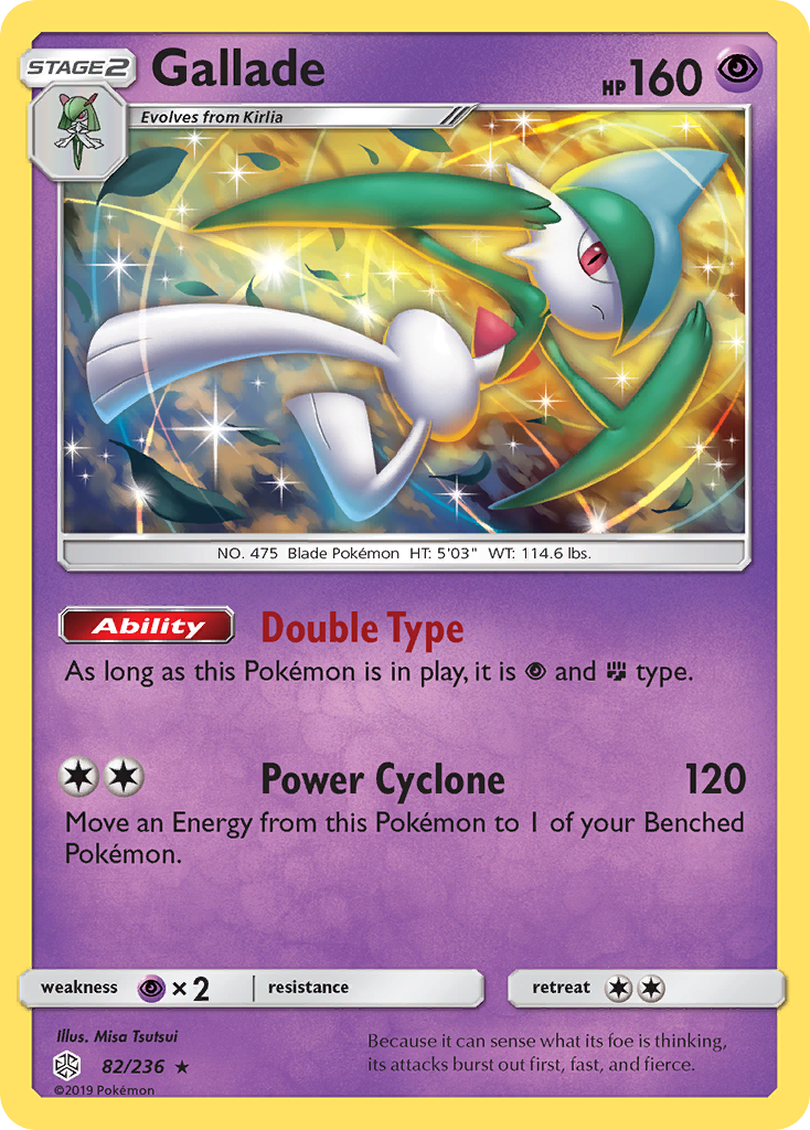 Gallade (82/236) [Sun & Moon: Cosmic Eclipse] | Mega City Incorporated