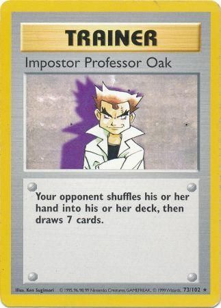 Impostor Professor Oak (73/102) [Base Set Shadowless Unlimited] | Mega City Incorporated