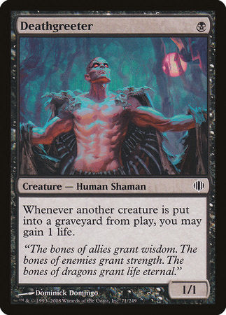 Deathgreeter [Shards of Alara] | Mega City Incorporated