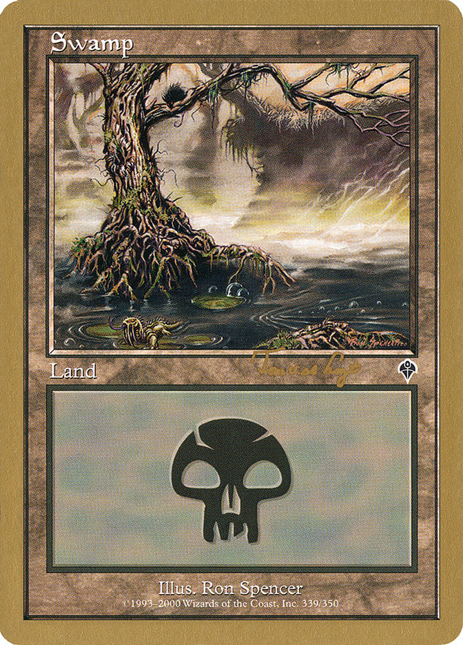 Swamp (tvdl339) (Tom van de Logt) [World Championship Decks 2001] | Mega City Incorporated