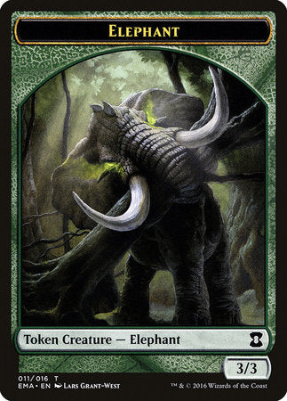 Elephant Token [Eternal Masters Tokens] | Mega City Incorporated