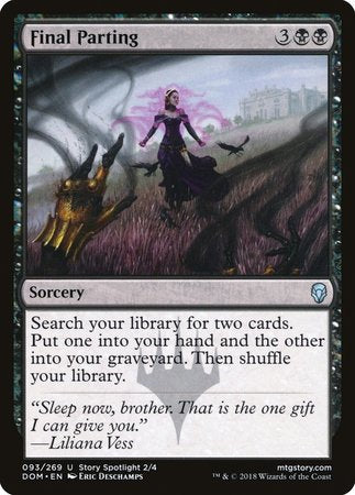 Final Parting [Dominaria] | Mega City Incorporated