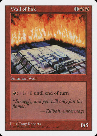 Wall of Fire [Fifth Edition] | Mega City Incorporated