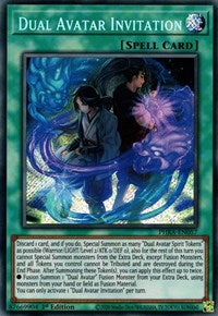 Dual Avatar Invitation [PHRA-EN057] Secret Rare | Mega City Incorporated