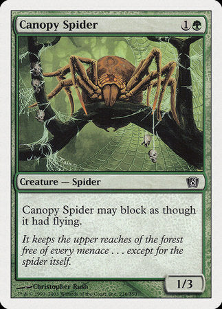 Canopy Spider [Eighth Edition] | Mega City Incorporated