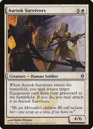 Auriok Survivors [New Phyrexia] | Mega City Incorporated