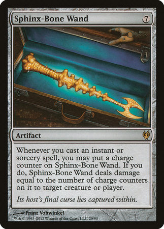 Sphinx-Bone Wand [Duel Decks: Izzet vs. Golgari] | Mega City Incorporated