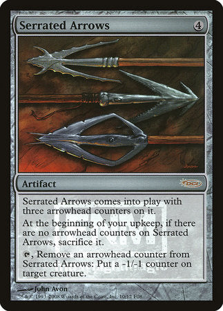 Serrated Arrows [Friday Night Magic 2008] | Mega City Incorporated