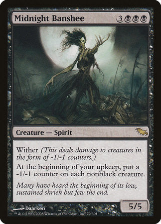Midnight Banshee [Shadowmoor] | Mega City Incorporated
