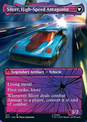 Slicer, Hired Muscle // Slicer, High-Speed Antagonist (Shattered Glass) [Universes Beyond: Transformers] | Mega City Incorporated
