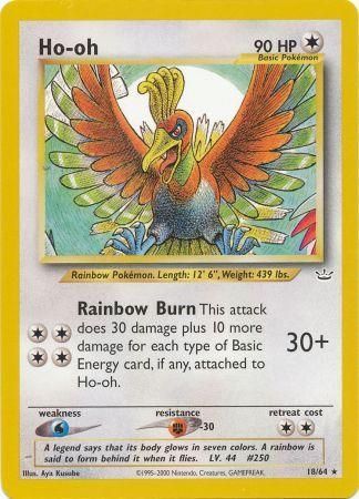 Ho-oh (18/64) [Neo Revelation Unlimited] | Mega City Incorporated