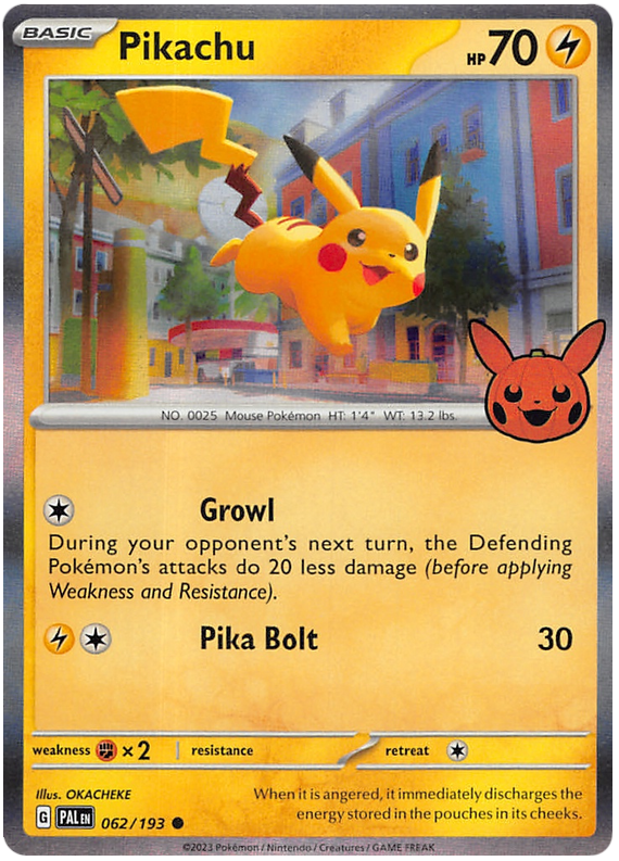 Pikachu (062/193) [Trick or Trade 2023] | Mega City Incorporated