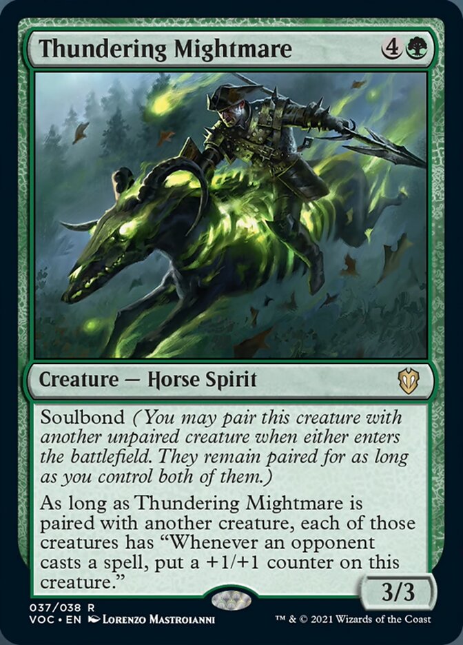 Thundering Mightmare [Innistrad: Crimson Vow Commander] | Mega City Incorporated