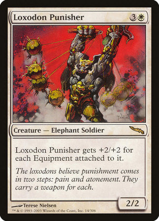 Loxodon Punisher [Mirrodin] | Mega City Incorporated