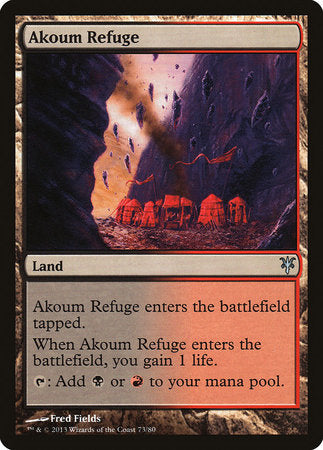 Akoum Refuge [Duel Decks: Sorin vs. Tibalt] | Mega City Incorporated