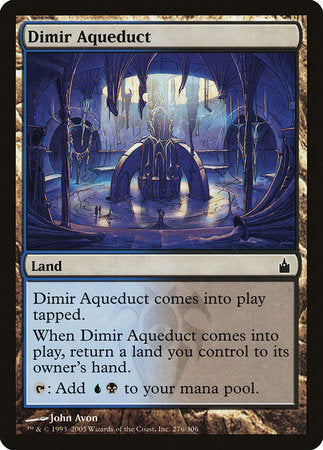 Dimir Aqueduct [Ravnica: City of Guilds] | Mega City Incorporated