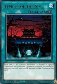 Temple of the Six [MAGO-EN146] Rare | Mega City Incorporated